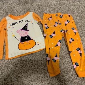 Peppa Pig Halloween Pajamas